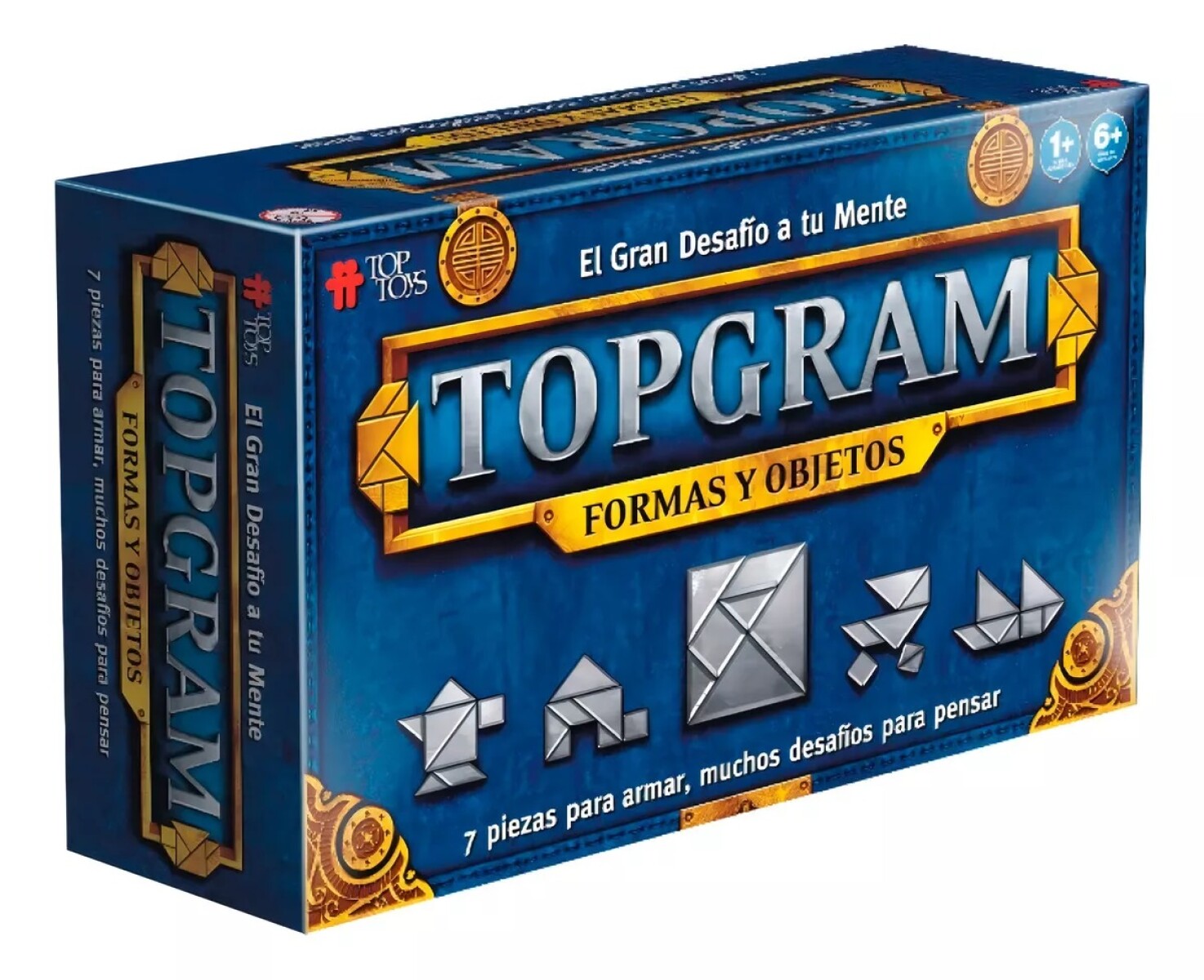 Juego De Mesa Topgram Formas Y Objetos Top Toys 