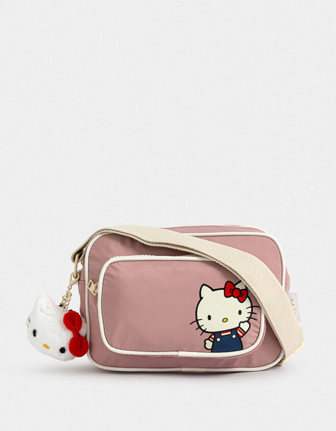 Mochilas y Carteras Infantiles Bandolera Infantil "hello Kitty" - Rosa Claro