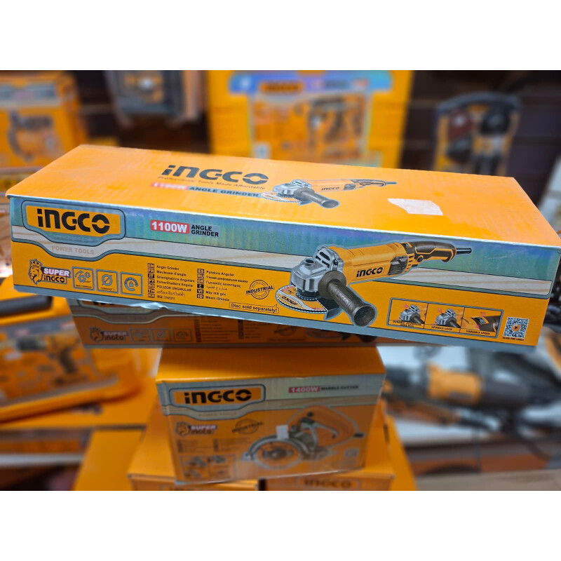 Amoladora Angular Ingco 1100w 125mm Amoladora Angular Ingco 1100w 125mm