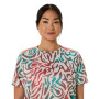 Road All Over Print Ss Top - Mujer Birch