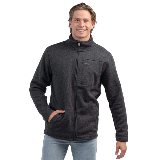 Campera Rip Curl Crescent Zip Thru - Gris Campera Rip Curl Crescent Zip Thru - Gris