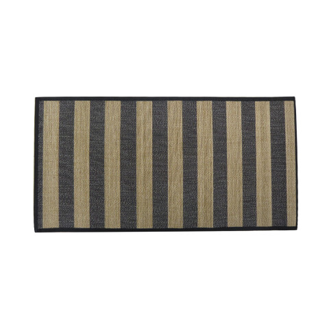 Alfombra de Bambú Home Class 60cm x 120cm BEIGE/CHOCOLATE