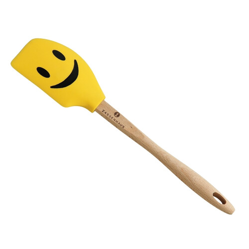 Espátula de silicona y madera Smile Zassenhaus Espátula de silicona y madera Smile Zassenhaus