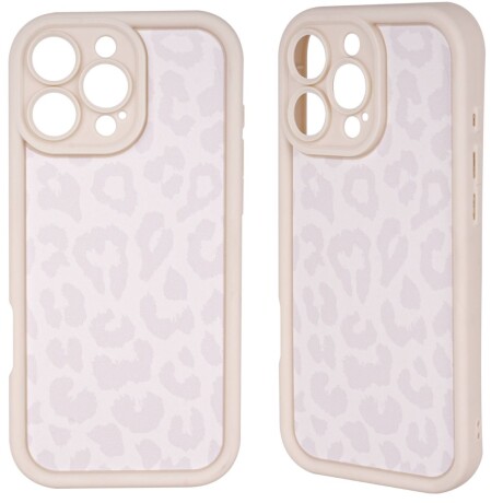 Protector animal print blanco Iphone 14 V01