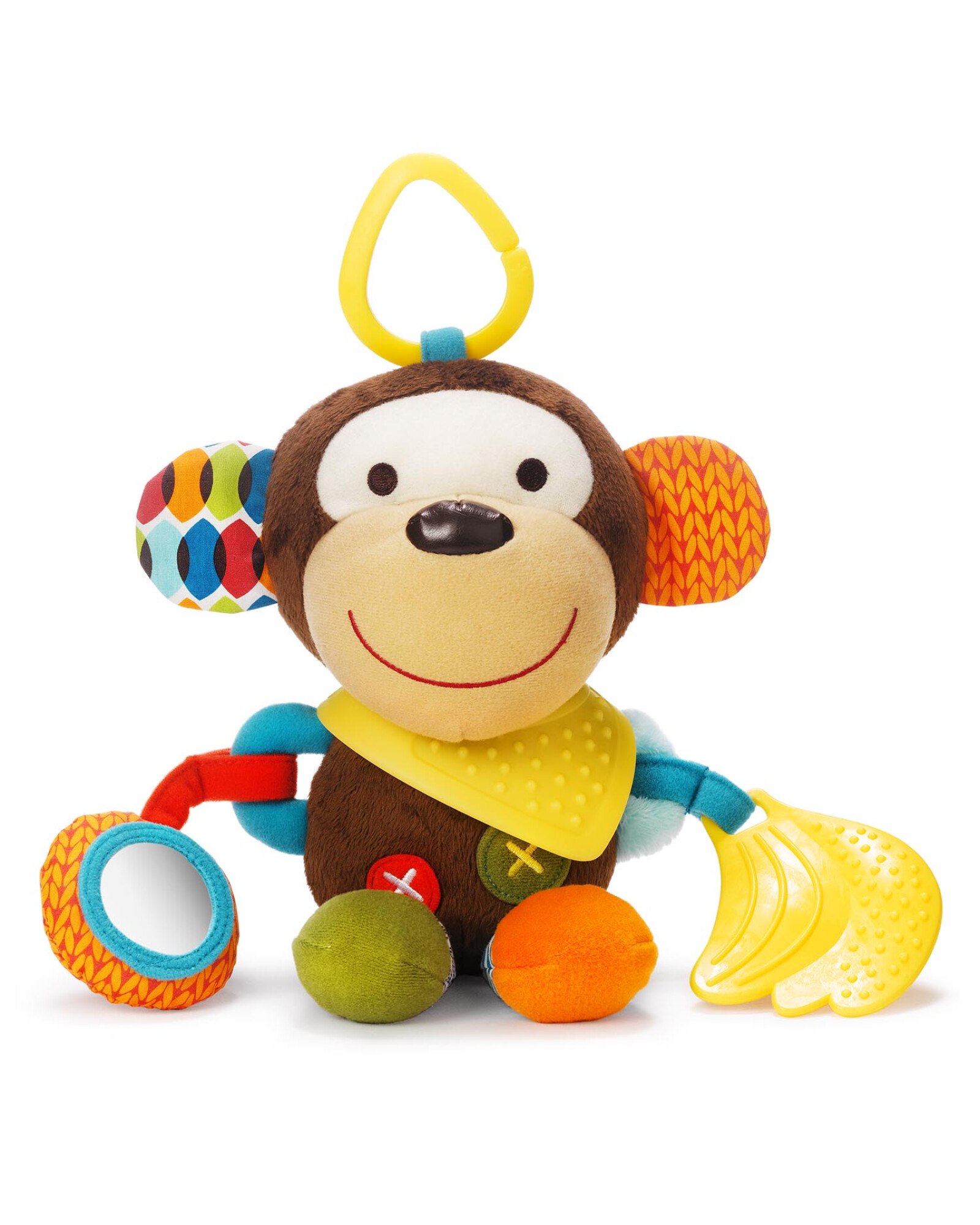 Peluche colgante multisensorial, diseño mono Peluche colgante multisensorial, diseño mono