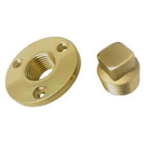 Tapon Drenaje Camppez 1" Con Base Bronce Tapon Drenaje Camppez 1" Con Base Bronce