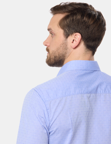 CAMISA DE VESTIR FANTASIA Azul