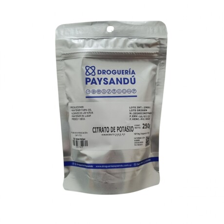 Citrato de Potasio 250g Citrato de Potasio 250g