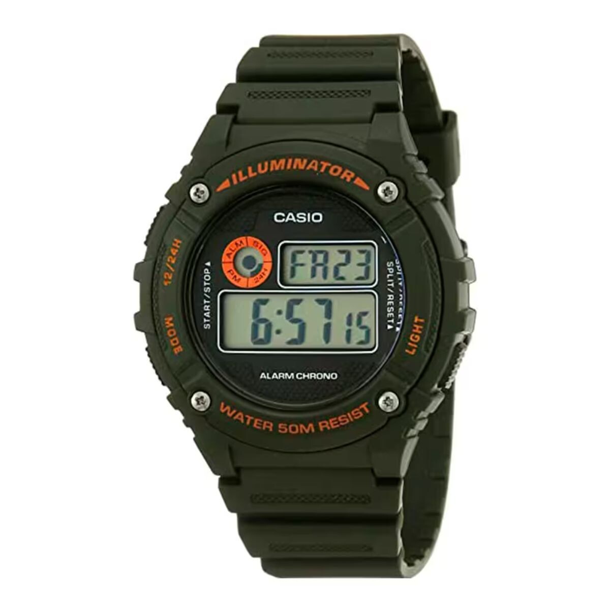 Casio Digital - W216H-3B 
