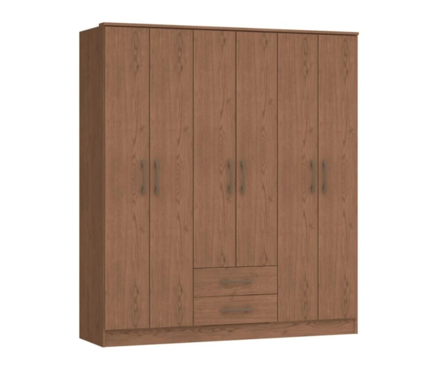 Ropero 6 Puertas Pequim Macadamia 