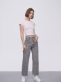 Pantalon Lianna Gris Claro