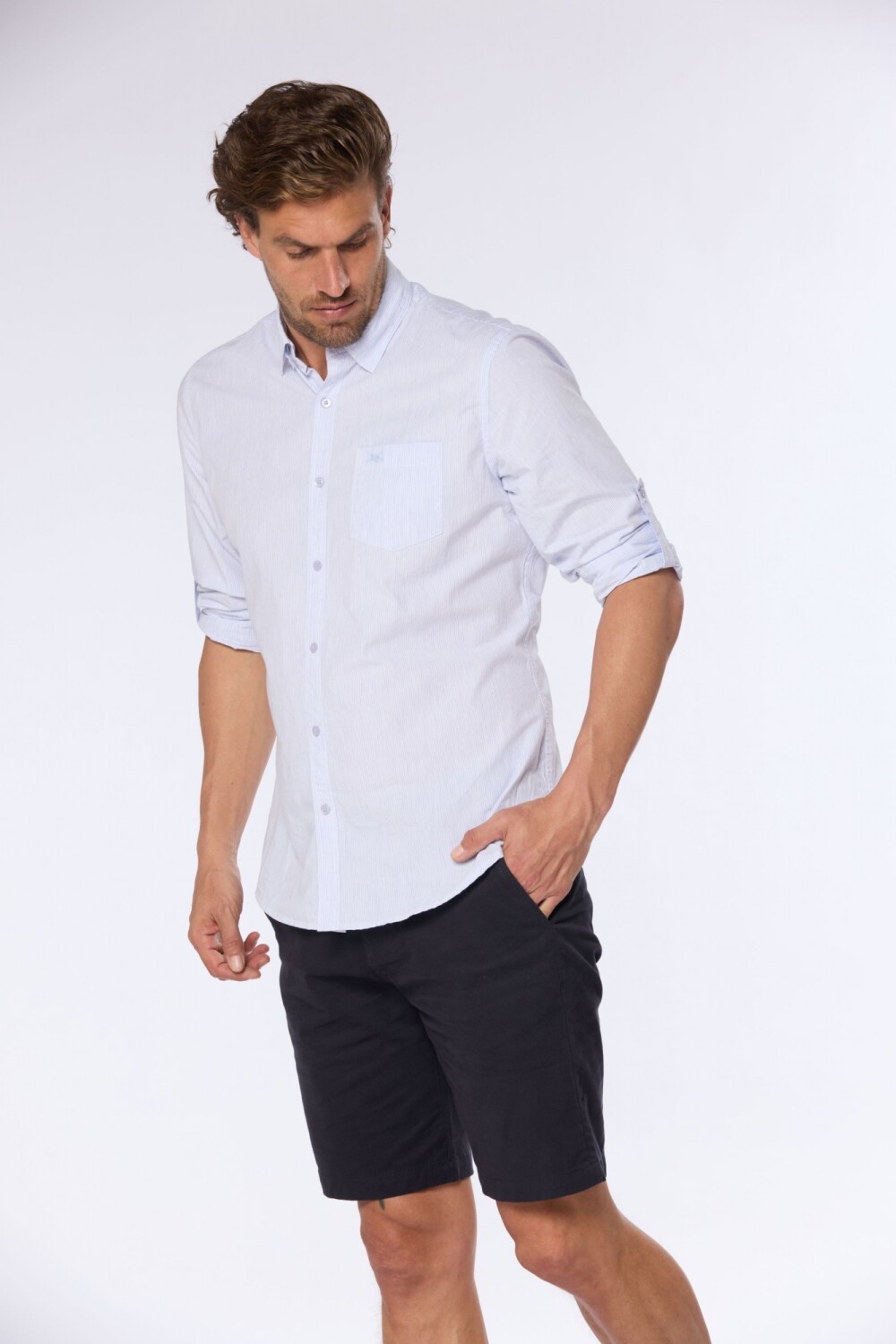 BERMUDA CLASICA Azul