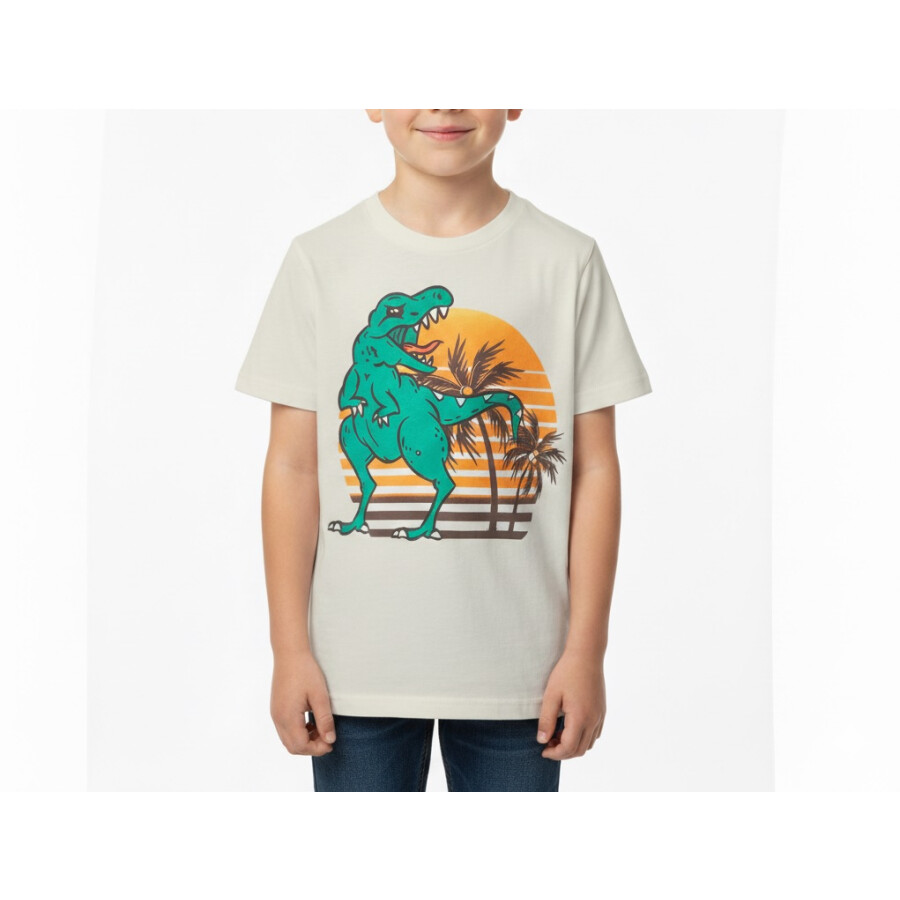 MICOMIC T-SHIRT PRINT BEIGE