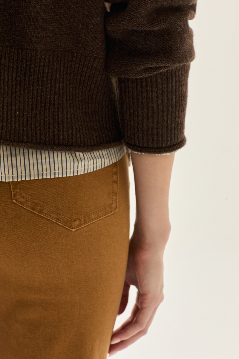 Cardigan Winter Chocolate