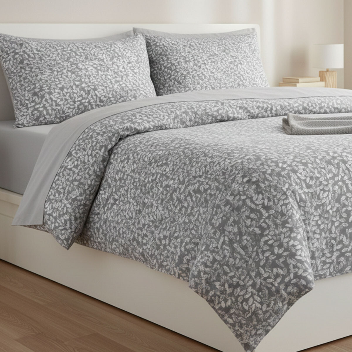 Juego Sábanas Queen Size Richmond House Estampada 100% Microfibra - 313-1 