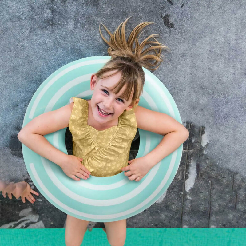 Inflable Redondo 60 cm Swim Ring Quut Verde