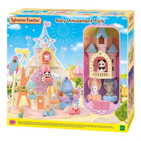 Sylvanian Families Parque De Diversiones Castillo Bebes Sylvanian Families Parque De Diversiones Castillo Bebes