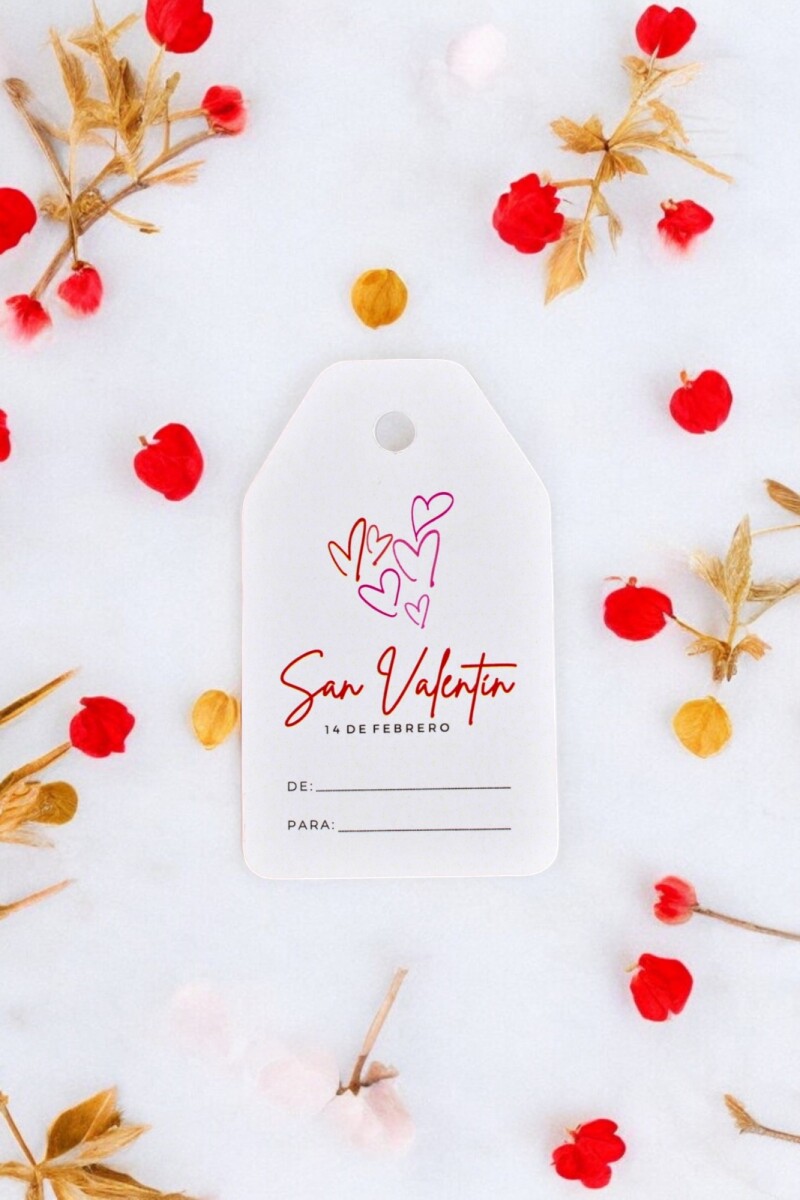 Tag san valentin 5x8,5 - DISEÑO 4 