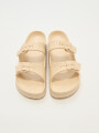 Sandalia Zhou Beige Claro