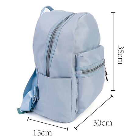 Mochila Canva Holanda resistente y ligera Crudo