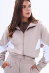 Campera de felpa Najera Beige