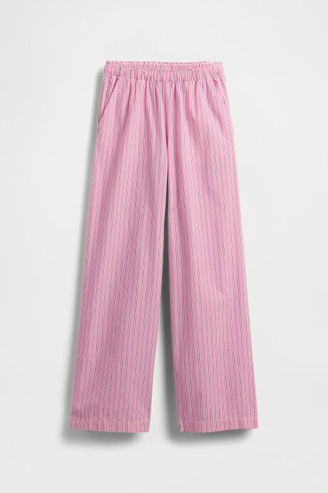 Jean Baggy Niña Pink Stripe 8172-1
