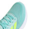 Championes de Mujer Adidas Runfalcon 5 Verde agua - Amarillo limón