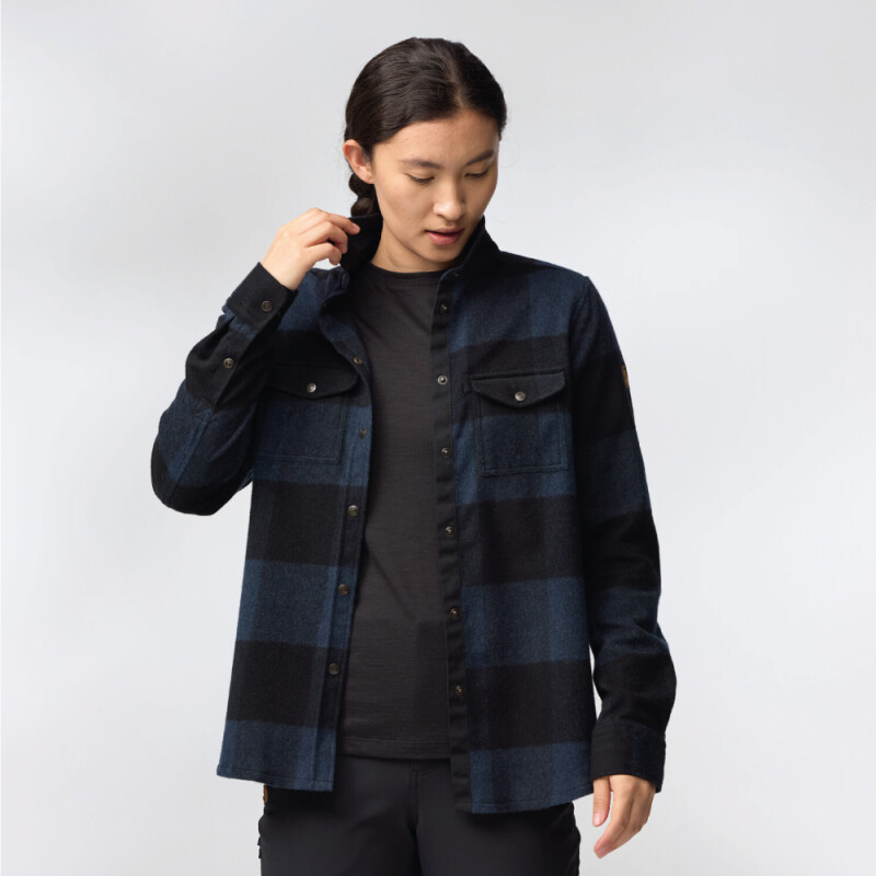 Camisa Fjallraven Canada Mujer Red