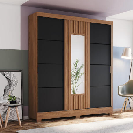 ROPERO 3 PUERTAS CORREDIZAS GUARDARROPA ARMARIO PLACARD CLOSET CON ESPEJO ROPERO 3 PUERTAS CORREDIZAS GUARDARROPA ARMARIO PLACARD CLOSET CON ESPEJO