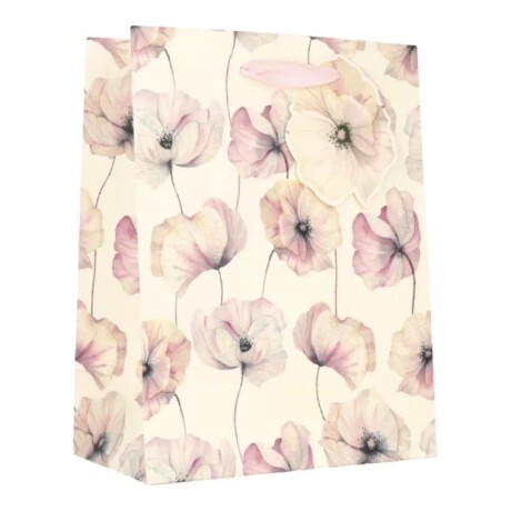Bolsa Top Mediana Flores Lilas