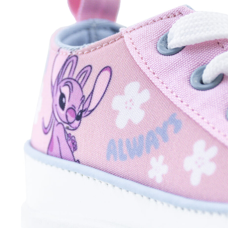 DISNEY Casual plataform canvas Rosado