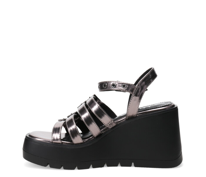 Sandalia LAGOON con hebillas Pewter