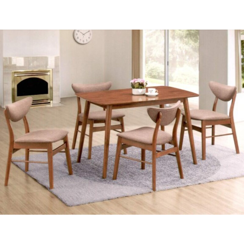 Juego Comedor Madera COSTA Mesa + 4 sillas Juego Comedor Madera COSTA Mesa + 4 sillas