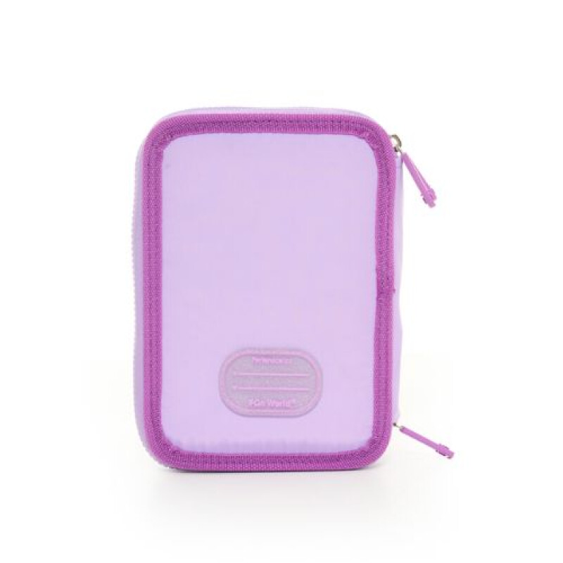 Cartuchera LOVELY 3 pisos Violeta