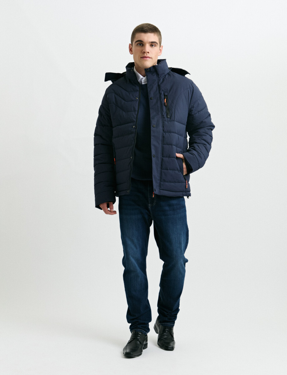 300412 CAMPERA HARRY Azul Oscuro