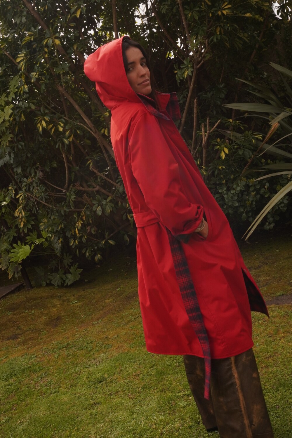 Garden Coat Rojo