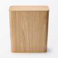 Papelera Oslo de madera con soporte de metal Papelera Oslo de madera con soporte de metal