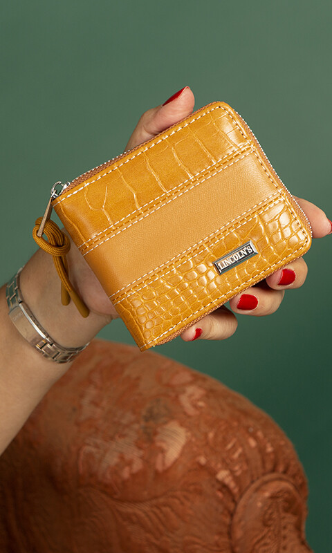 BILLETERA CANDELA CROCO SUELA
