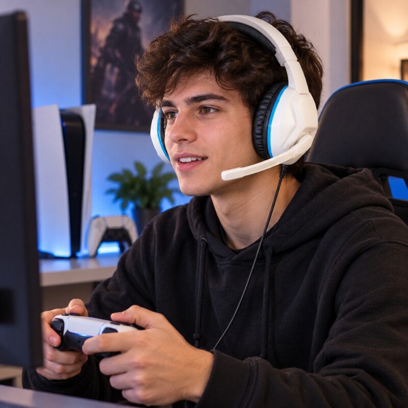 Auriculares gamer compatible con PS5 Auriculares gamer compatible con PS5