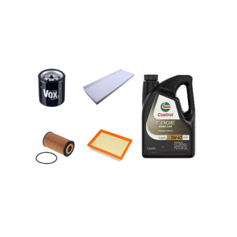 KIT DE FILTROS Y ACEITE 5W40 CASTROL Kit De Filtros Y Aceite 5w40 Castrol