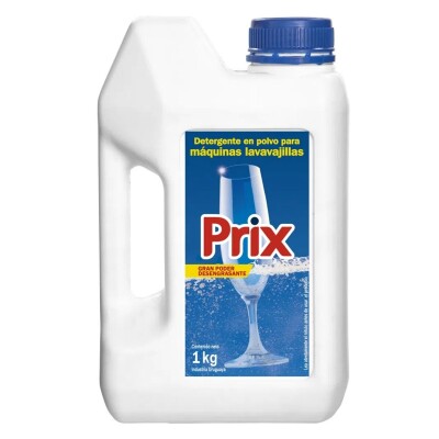 Detergente en Polvo PRIX para Máquina Lavavajilla 1 KG Detergente en Polvo PRIX para Máquina Lavavajilla 1 KG