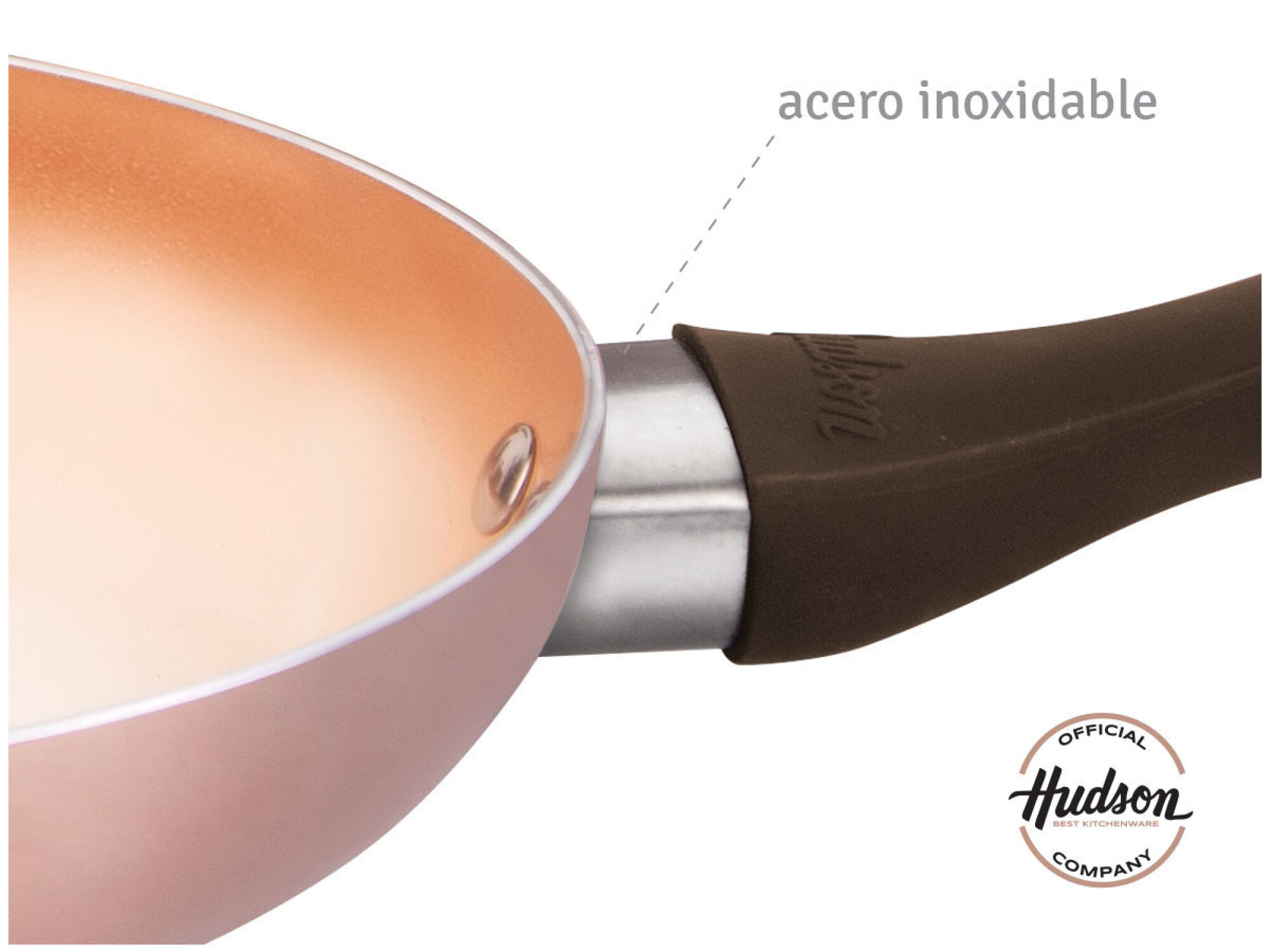 Sartén Antiadherente Ceramico 26 Cm Aluminio — Hudson Cocina