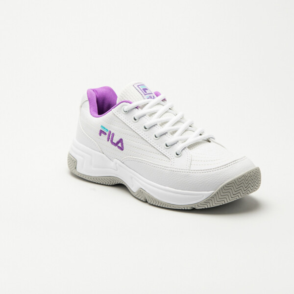 Championes Tennis Mujer Fila Grand Prix Blanco-azul