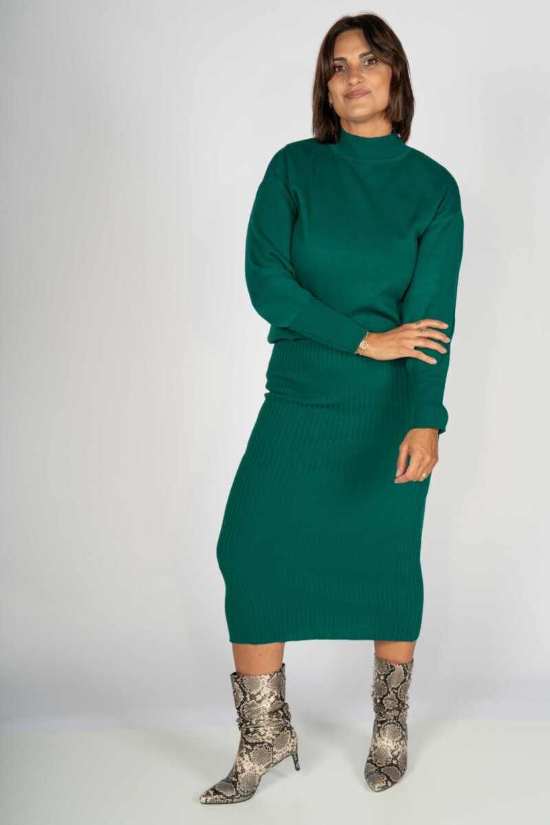Vestido Conjunto Verde