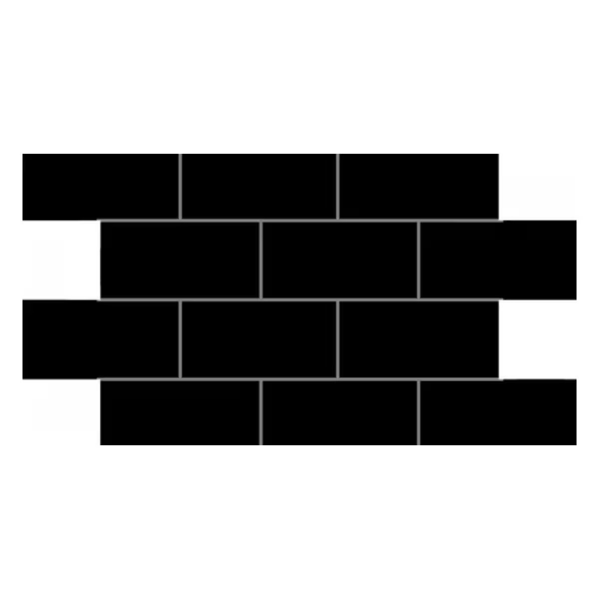 Cerámica Para Pared Metro Petróleo 31x54 Cm Brillante 