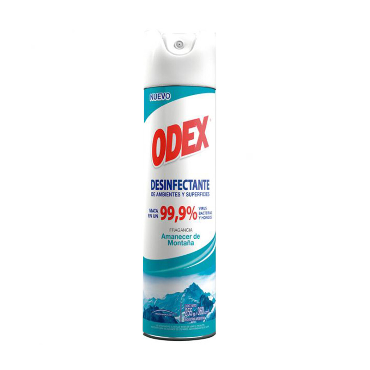 Desinfectante ODEX 360ML Aerosol - Amanecer de montaña 