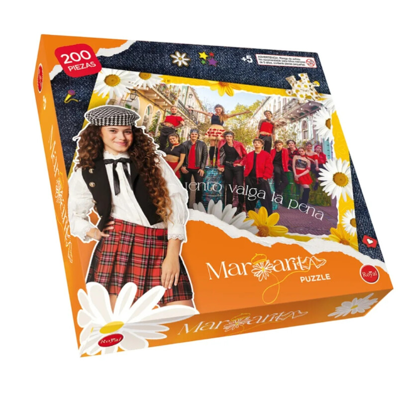 Puzzle De 200 Piezas Margarita Puzzle De 200 Piezas Margarita