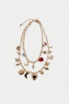 COLLAR AMULET PEPPER Dorado