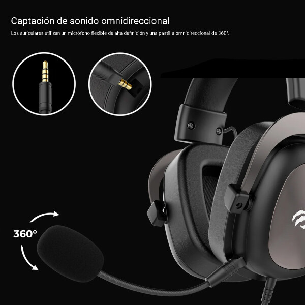 Auricular Gamer Havit H2002d VINCHA HAVIT H2002D CON MICRO ********