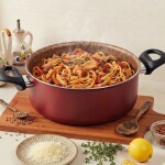 CACEROLA TRAMONTINA PARIS TAPA DE VIDRIO • 4,9L • 24cm CACEROLA TRAMONTINA PARIS TAPA DE VIDRIO • 4,9L • 24cm